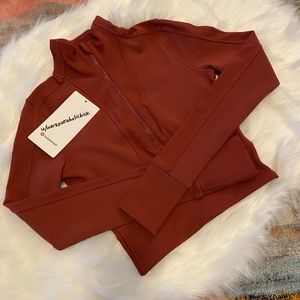 Lululemon take it in stride half zip